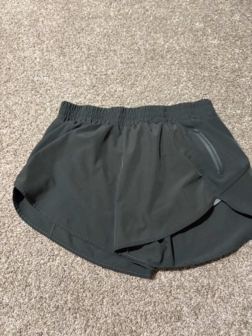 Blooming Jelly Women's Dark Gray Performance Running Shorts